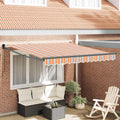 Markise Mehrfarbig 300 x 250 x 165 cm Polyester