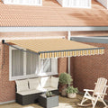 Markise Mehrfarbig 300 x 250 x 165 cm Polyester