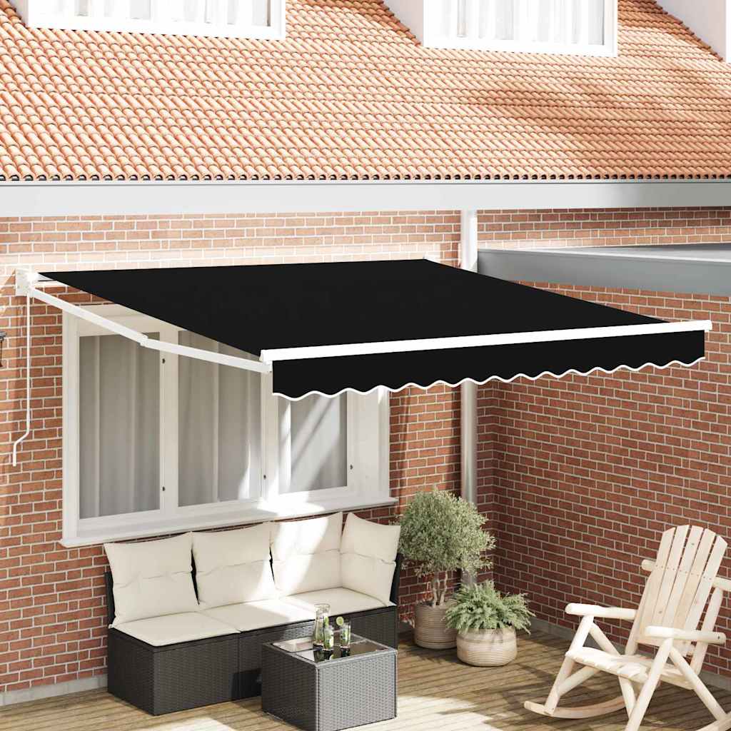 Markise Schwarz 300 x 250 x 165 cm Polyester