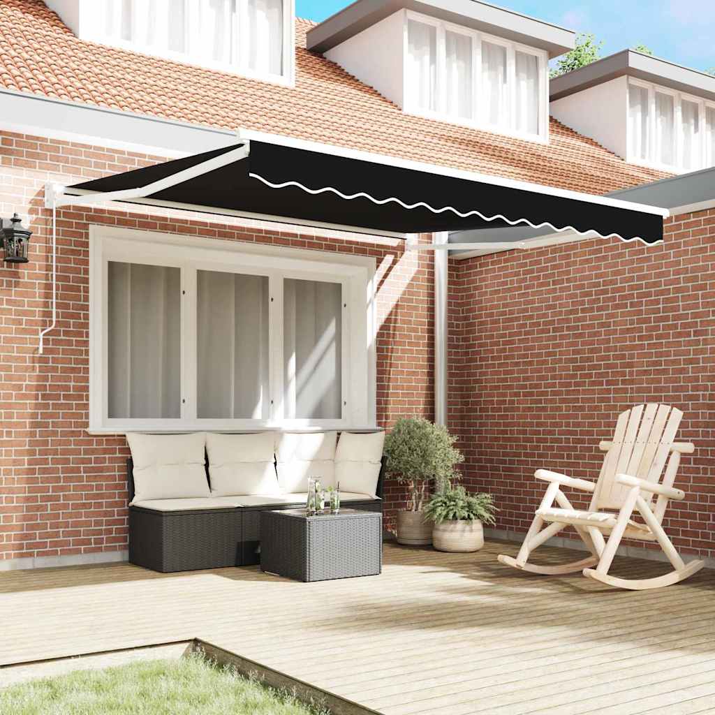 Markise Schwarz 300 x 250 x 165 cm Polyester