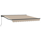 Markisenrahmen Beige 300 x 250 cm Polyester mit PU-Beschichtung