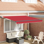 Markise Rot 300 x 250 x 165 cm Polyester
