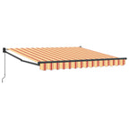 Markise Gelb und Orange 350 x 250 x 165 cm Polyester
