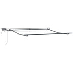 Einziehbare Markise Mehrfarbig 350 x 250 cm Stoff