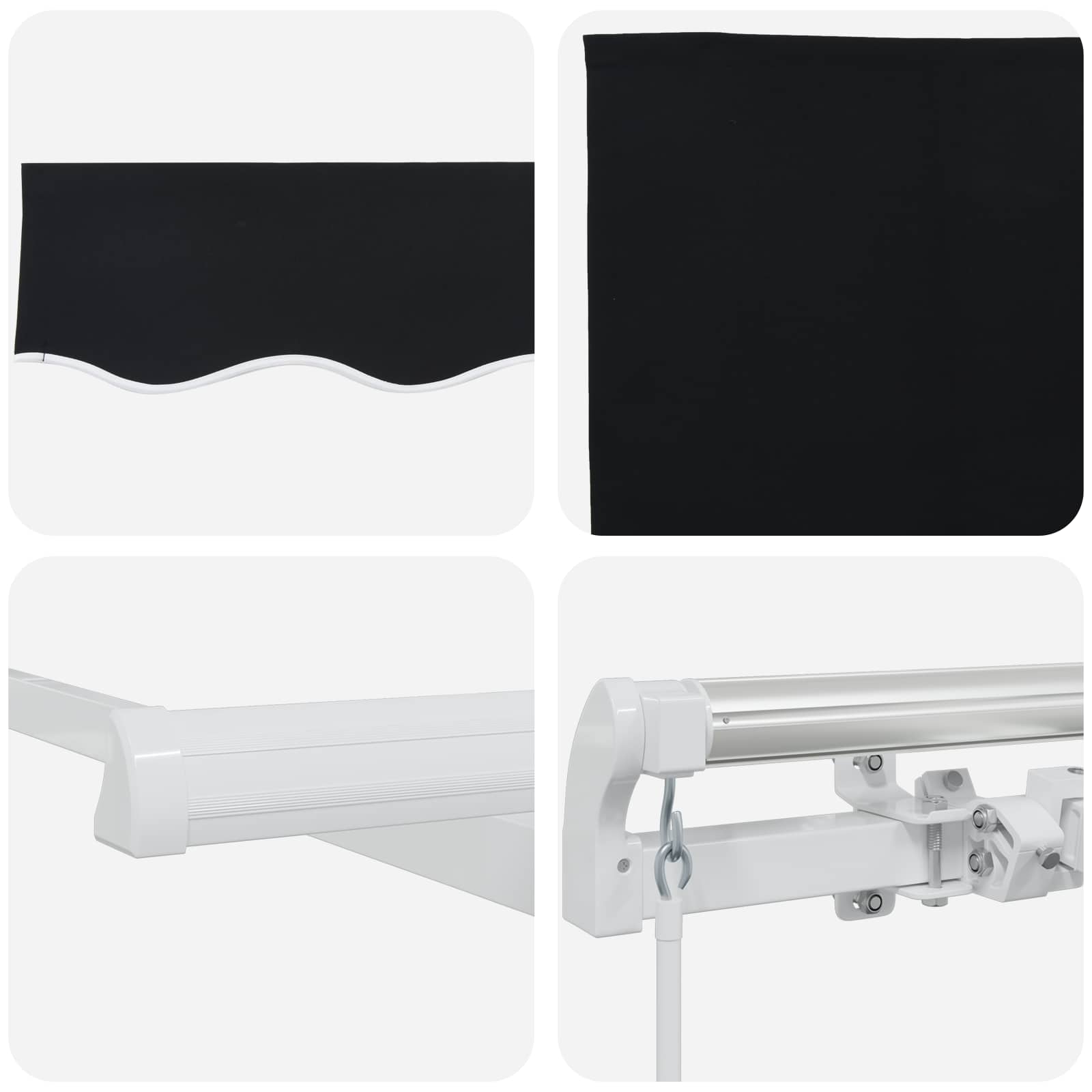Markise 350 x 250 cm Polyester