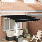 Markisenrahmen Schwarz 350 x 250 cm
