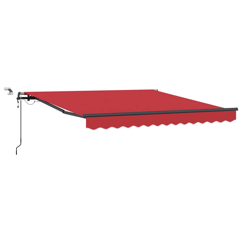 Markisenstoff Rot 350 x 250 cm Polyester