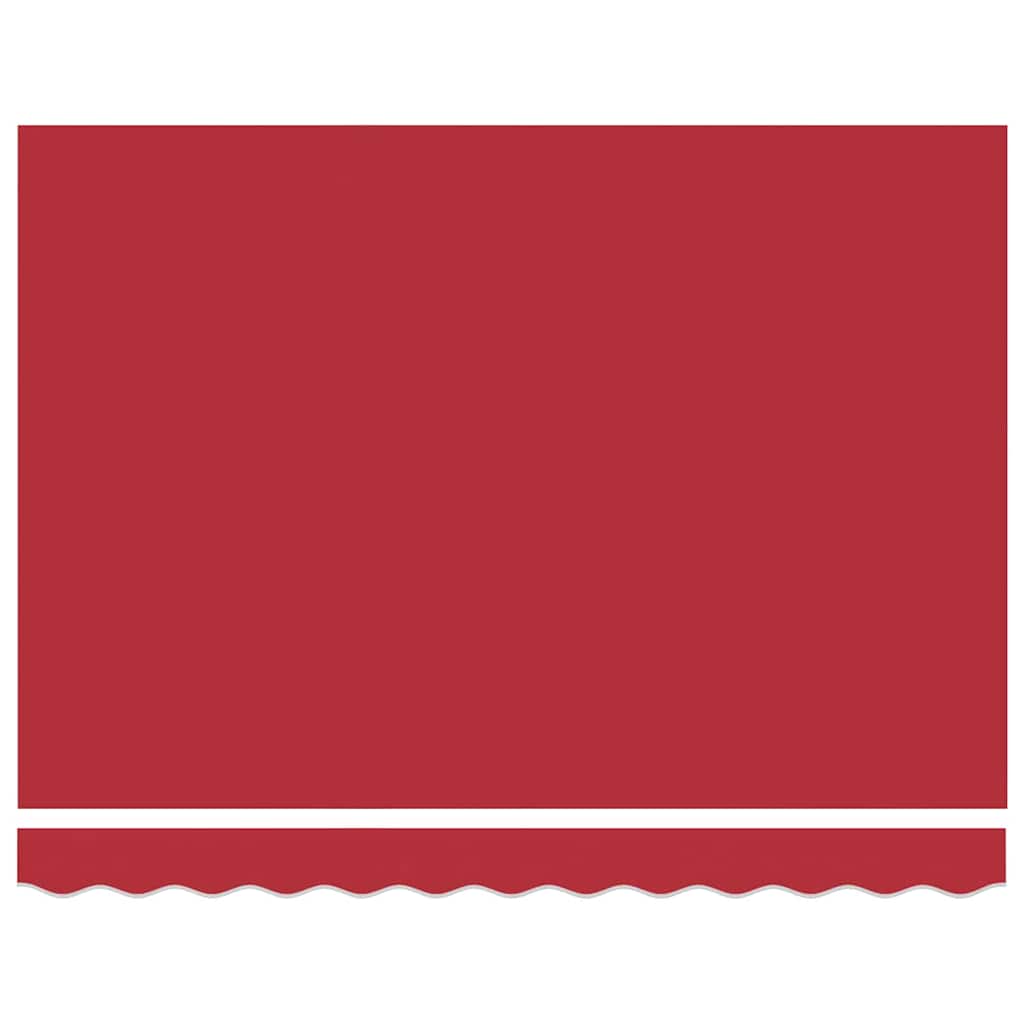 Markisenstoff Rot 350 x 250 cm Polyester