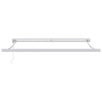 Markise Rot 350 x 250 x 165 cm Polyester und Aluminium