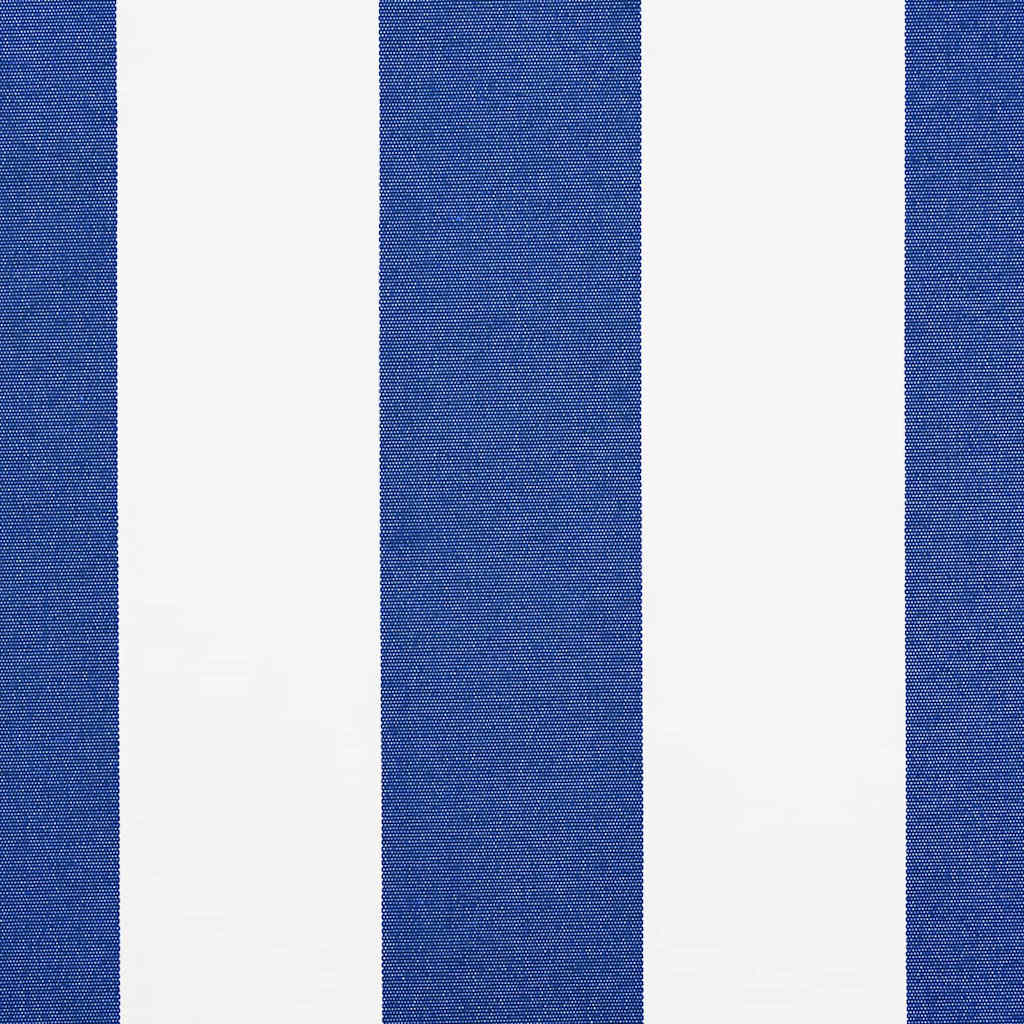 Markisenrahmen Blau und Weiß 400 x 300 cm