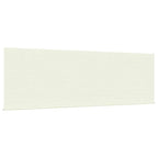 Einziehbare Markise Creme 400 x 300 cm Polyester und Aluminium