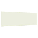 Einziehbare Markise Creme 400 x 300 cm Polyester und Aluminium