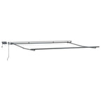 Einziehbare Markise Mehrfarbig 400 x 300 cm Stoff