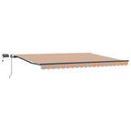 Einziehbare Markise Mehrfarbig 400 x 300 cm Stoff