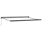 Markise Mehrfarbig 400 x 300 cm Polyester und Aluminium