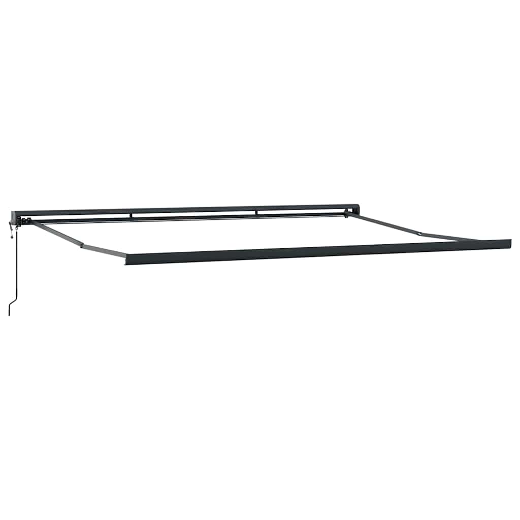 Markise Mehrfarbig 400 x 300 cm Polyester und Aluminium