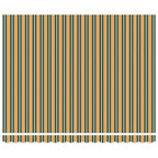 Markisenrahmen Grün und Gelb 400 x 300 cm
