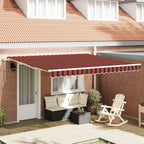 Markise 400 x 350 cm Polyester