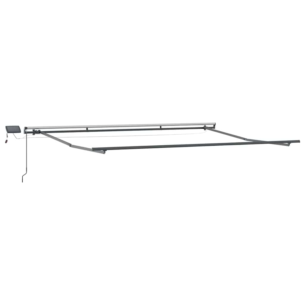 Einziehbare Markise Mehrfarbig 400 x 350 cm Stoff