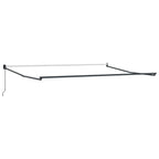 Markise Rot und Weiß 450 x 300 x 165 cm Polyester und Metall