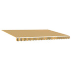 Einziehbare Markise Mehrfarbig 450 x 300 cm Stoff