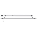Einziehbare Markise Beige 450 x 300 cm Stoff