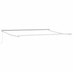 Markise Grün und Weiß 450 x 300 x 165 cm Polyester und Metall