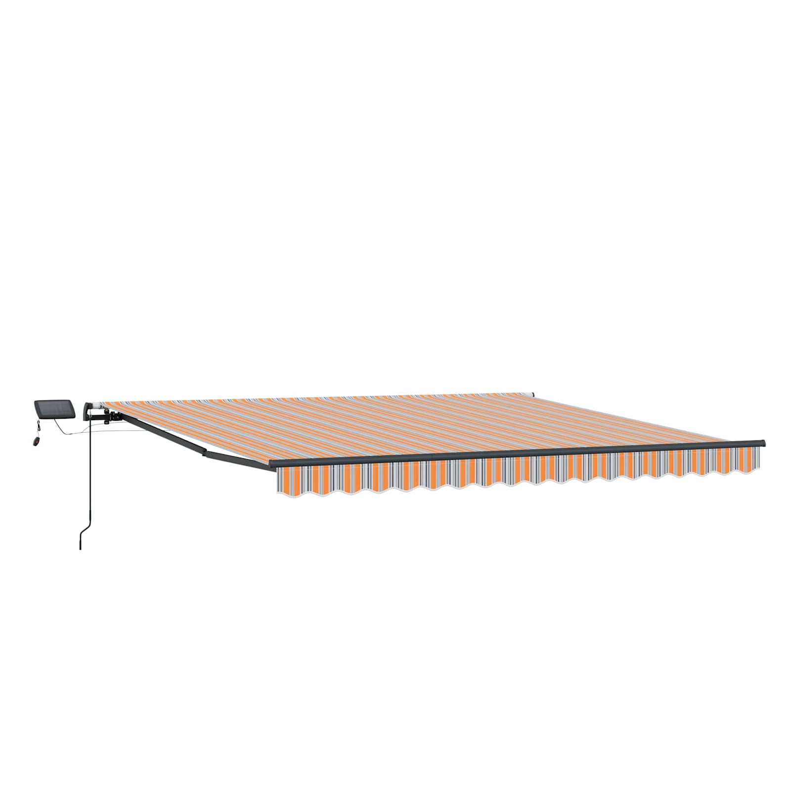 Einziehbare Markise Mehrfarbig 450 x 350 cm Stoff