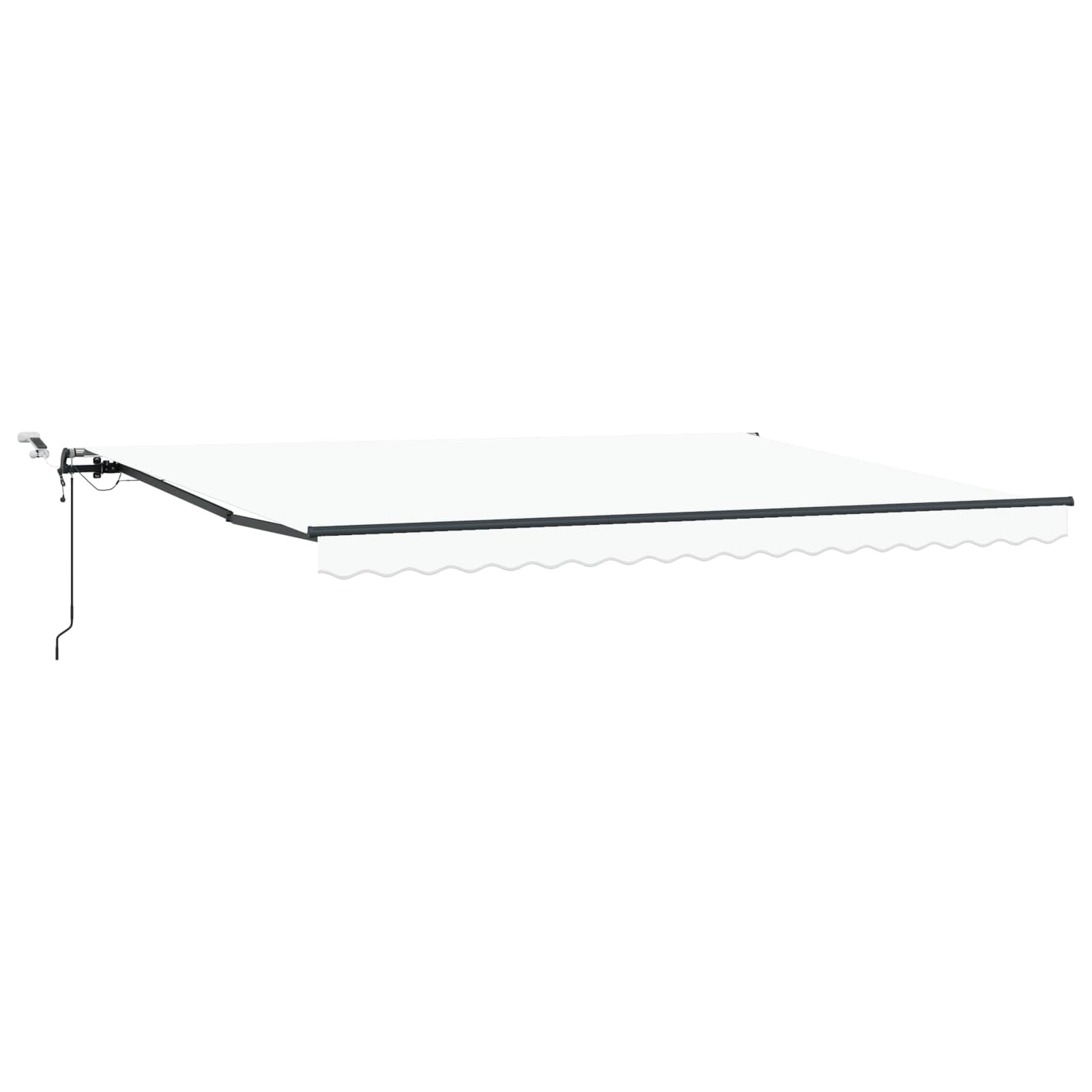 Markisenstoff Weiß 450 x 350 cm Polyester