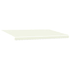 Markisenrahmen Creme 500 x 300 cm Polyester mit PU-Beschichtung