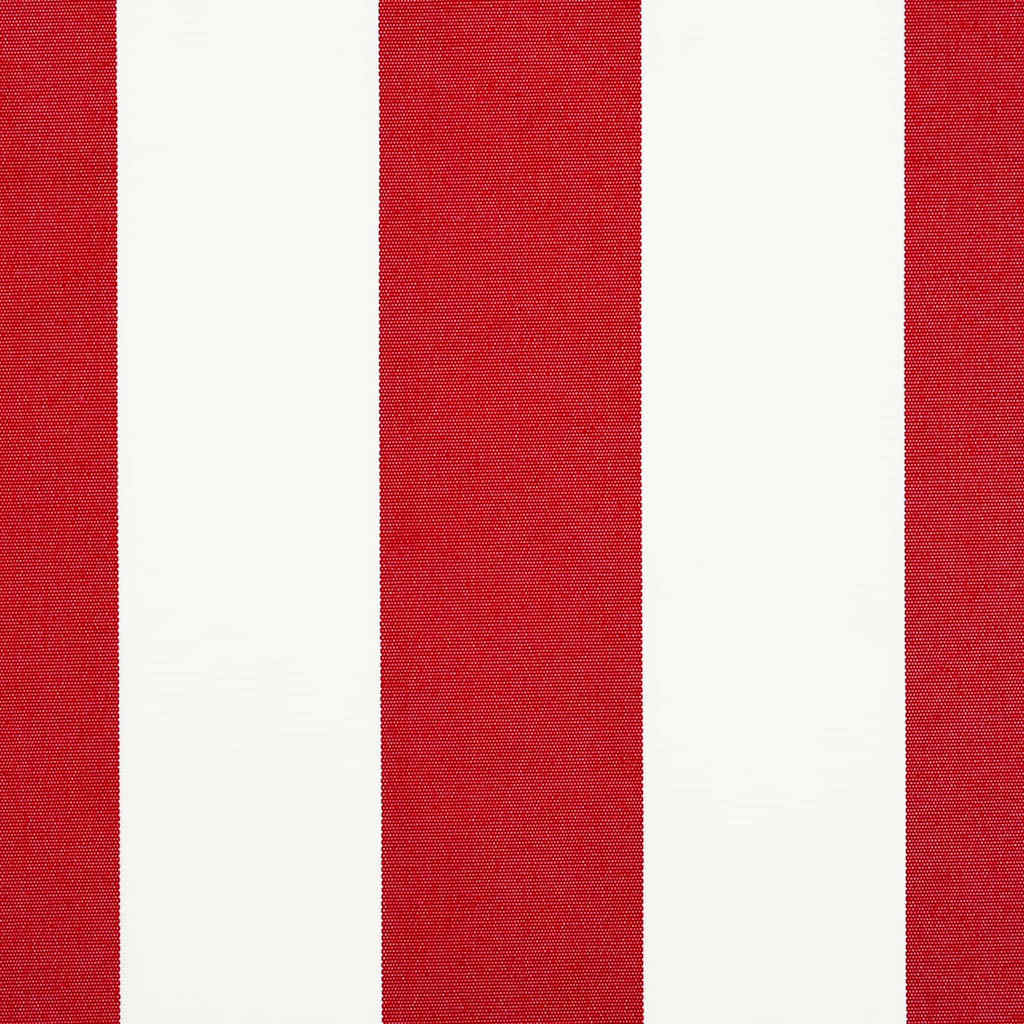 Elektrische ausziehbare Markise Rot und Weiß 500 x 300 cm