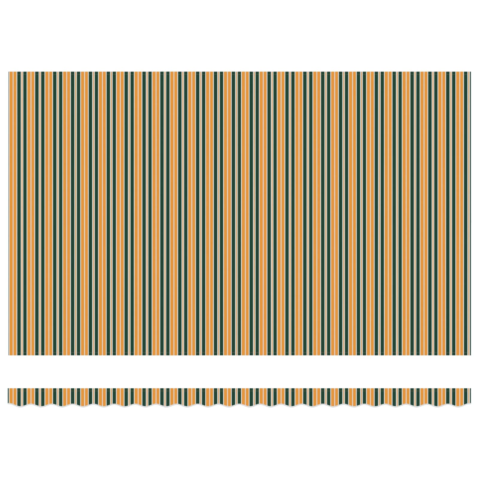 Einziehbare Markise Grün und Gelb 500 x 350 cm