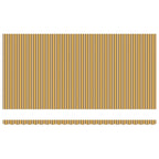 Einziehbare Markise Mehrfarbig 600 x 300 cm Stoff und Stahl