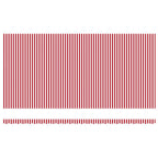Markisenstoff Rot und Weiß 600 x 350 cm Polyester