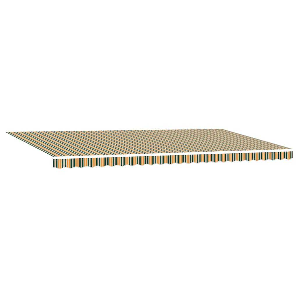 Einziehbare Markise Mehrfarbig 600 x 350 cm