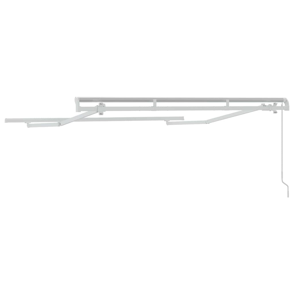 Markisenrahmen Weiß 2,5 x 2 m Metall