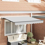 Markisenrahmen Anthrazit 3,5 x 2 m Metall