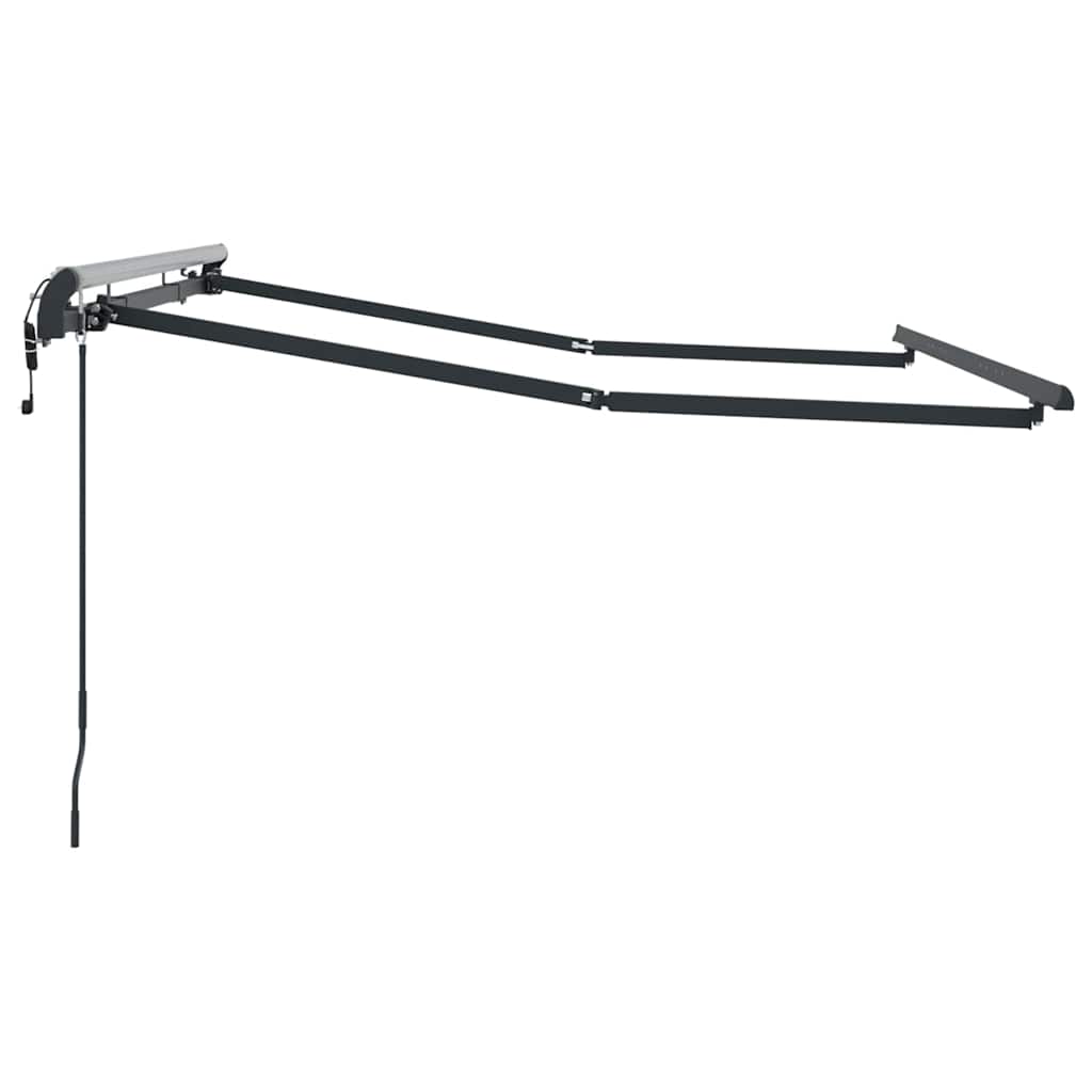 Markisenrahmen Anthrazit 2,5 x 2 m Metall