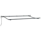 Markisenrahmen Anthrazit 4 x 2 m Metall