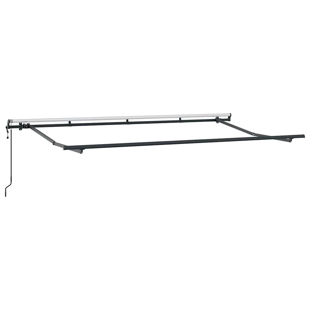 Markisenrahmen Anthrazit 4 x 2 m Metall
