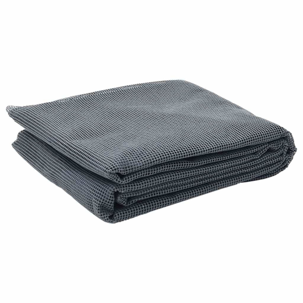Zeltteppich Anthrazit 250 x 250 cm Polyester