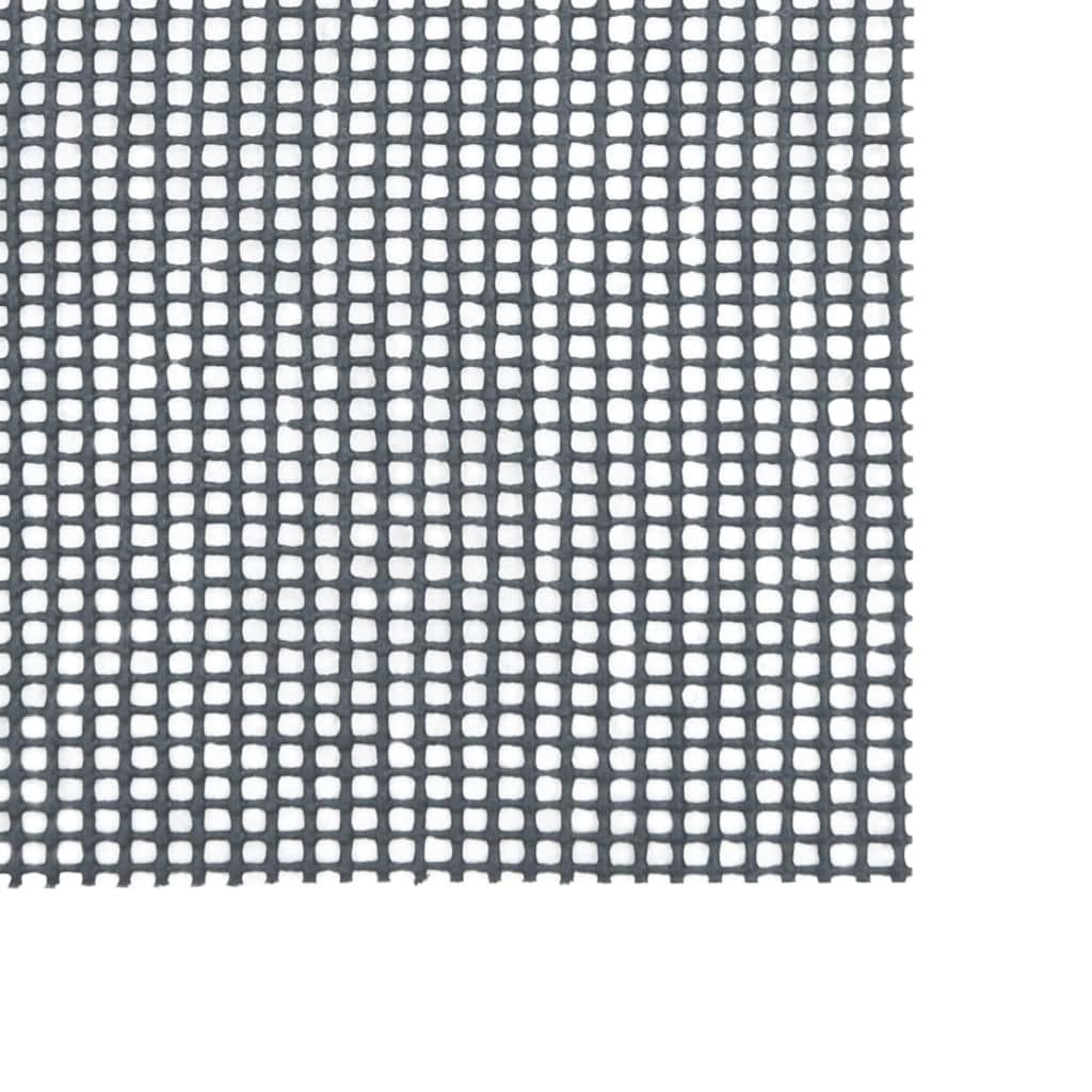 Zeltteppich Anthrazit 400 x 350 cm Polyester
