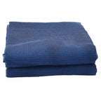Zeltteppich Blau 200 x 200 cm Polyester