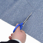 Zeltteppich Blau 250 x 250 cm Polyester