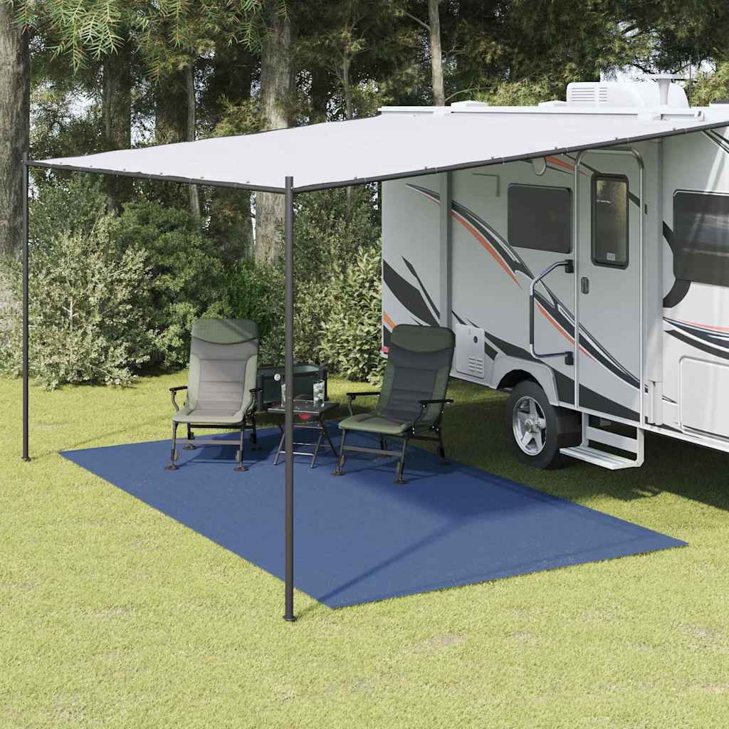 Zeltteppich Blau 800 x 350 cm Polyester