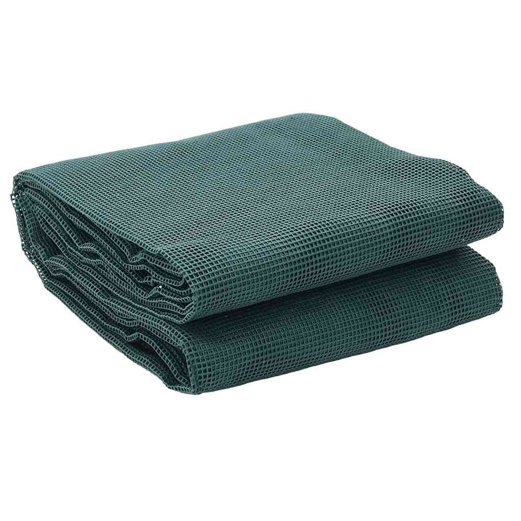 Zeltteppich Grün 500 x 350 cm Polyester