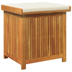 Outdoor-Kissenbox 60x50x61 cm Massivholz Akazie