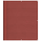 Balkon-Sichtschutz Terrakotta 120x800 cm 100 % Polyester-Oxford