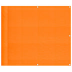 Balkon-Sichtschutz Orange 90x700 cm 100% Polyester-Oxford
