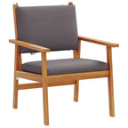 Gartensofa-set 6 pcs Braun Massivholz Akazie